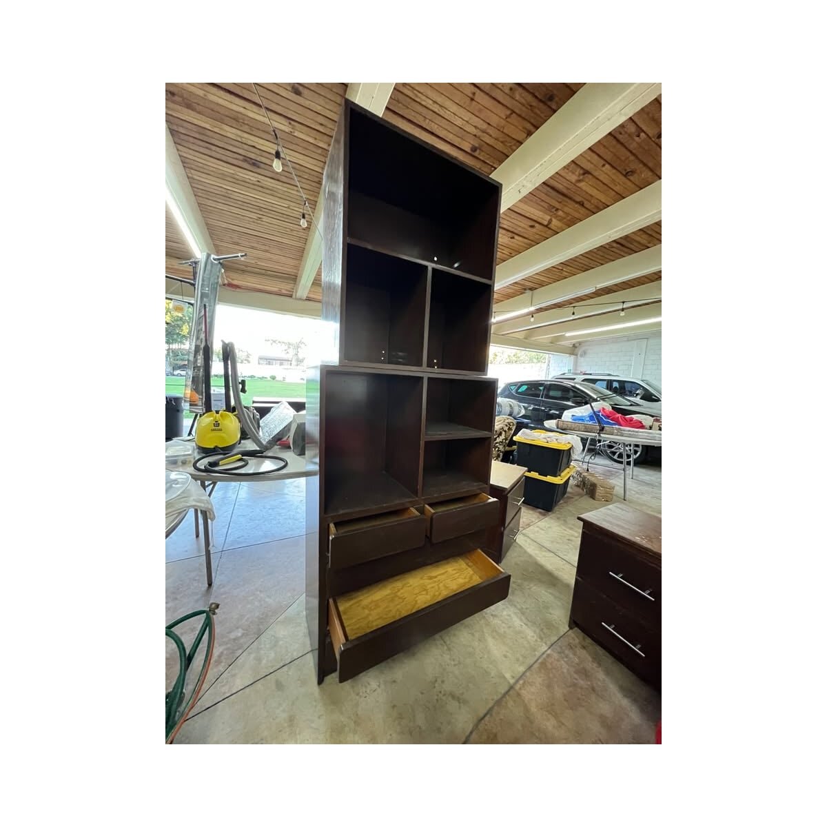 Mueble Modular Librero y Cajonera Vintage - 2 Piezas — foto 2