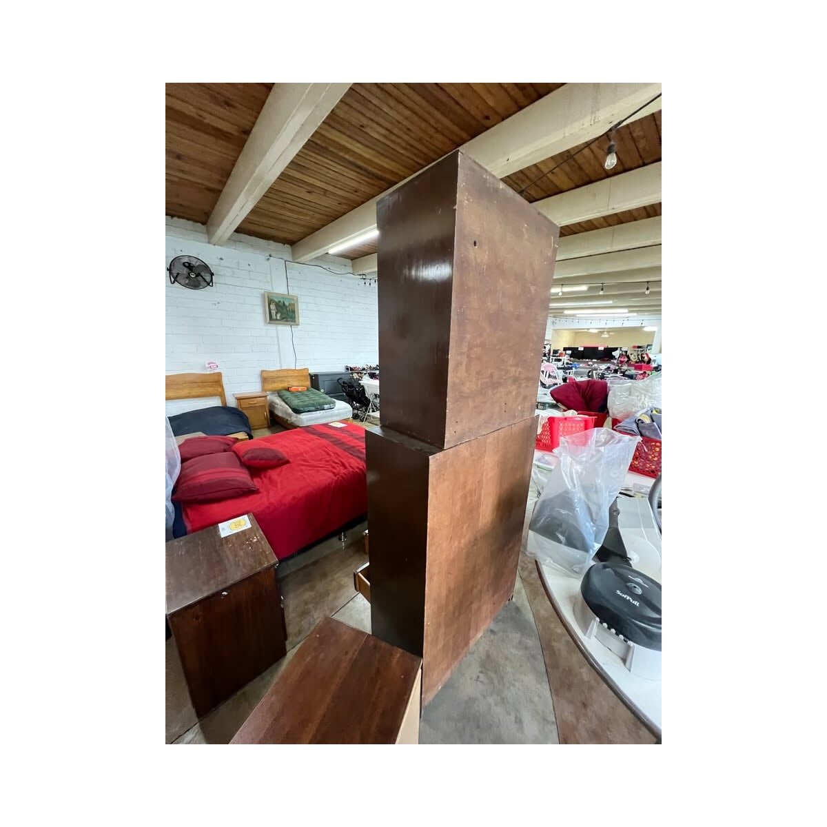 Mueble Modular Librero y Cajonera Vintage - 2 Piezas — foto 4