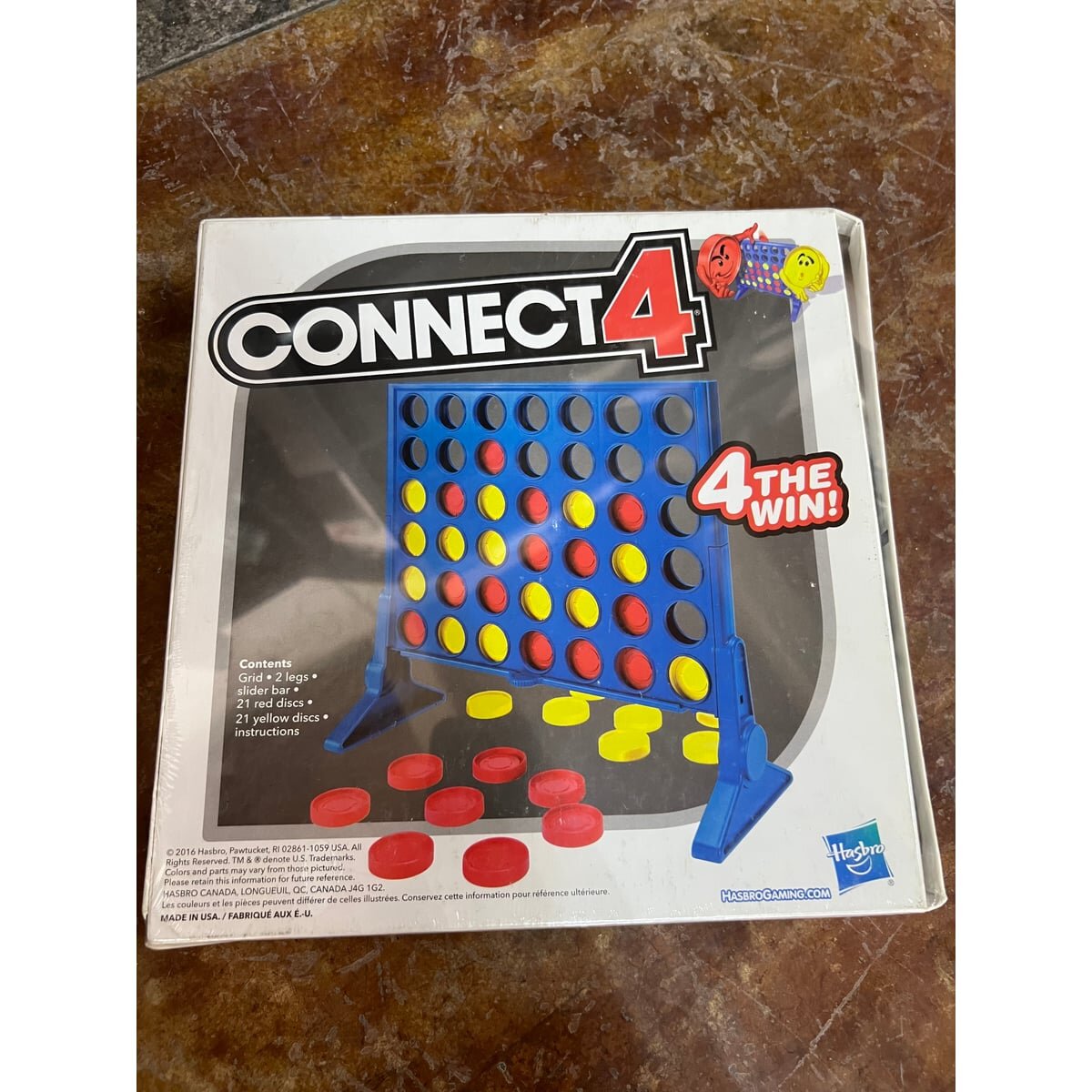 Conecta 4 Hasbro Gaming Juego de Mesa Clásico — foto 2