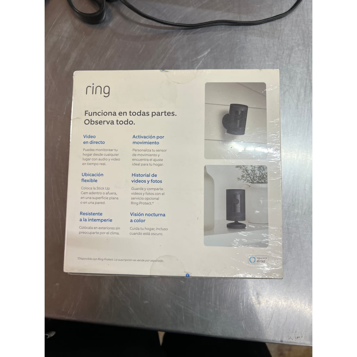 Cámara de Seguridad Ring Stick Up Cam Battery 1080p — foto 2