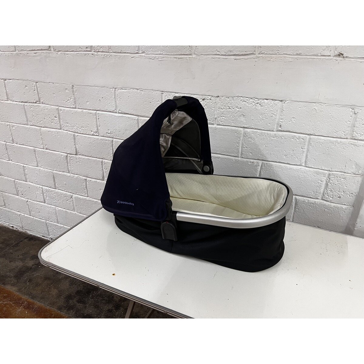Bambineto Moisés UPPAbaby Azul Marino con Bolsa de Transporte — foto 5